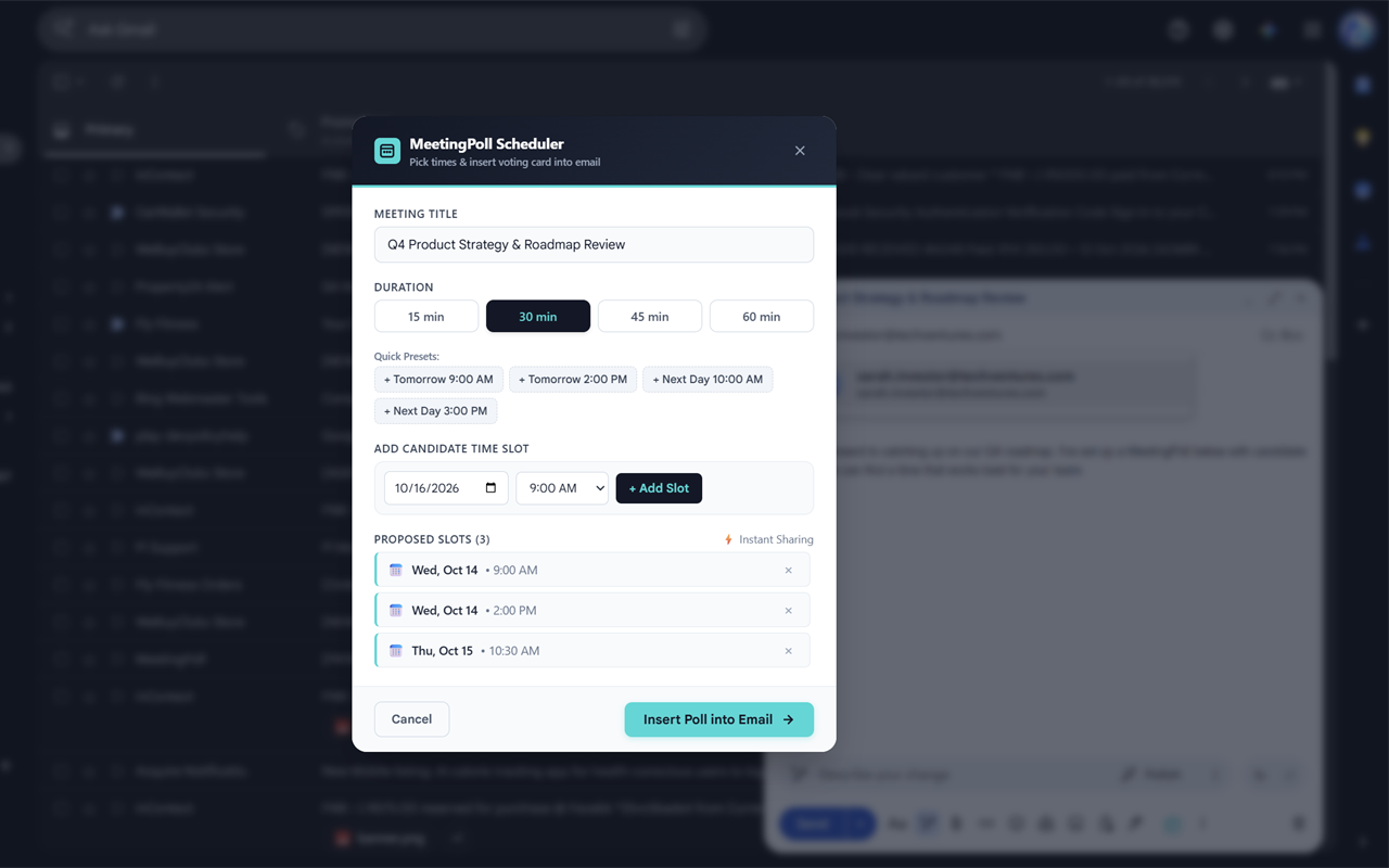 Gmail Chrome Extension